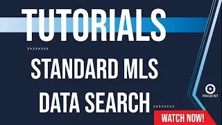 Tutorials: The Standard MLS Data Search