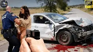 Dashcam Shows the Suspect&rsquo;s Fatal Decision | Police Chase