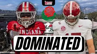 Alabama DOMINATED By Indiana in the Rose Bowl... Post Game Analysis