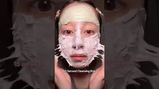 Cleansing skincare tip💗wash your face for at least 60 seconds to remove dirt, grime, & excess oil