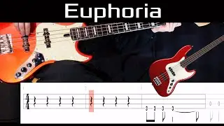 Euphoria (BTS) - (BASS ONLY) Bass Cover WITH TABS