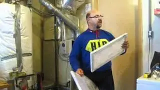 hip man  VS. the furnace