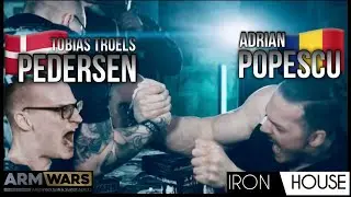 TOBIAS TROELS PEDERSEN Vs. ADRIAN POPESCU - RIGHT ARM - ARM WARS &lsquo;IRON HOUSE&rsquo;- THE OFFICIAL FILM
