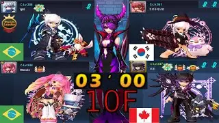 Sieghart - Tower of Disappearance (ToD) 3:00 with friends - Grand Chase Classic