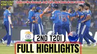 MATCH STORY : IND vs NZ Highlights | IND vs NZ 2nd T20 Highlights | India vs New Zealand Highlights