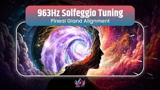 963Hz Solfeggio Tuning | Pineal Gland Alignment to Expand Subtle Awareness, Clarity & Perception