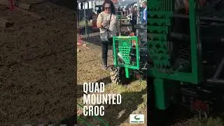 Timber Croc Quad Mounted Log Holder  #logging #agriculture #farming #woodlogs