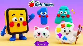 Preschool Learning activities for 3 year olds at home | Learn ABC Phonics Shapes Numbers Colors 🌈