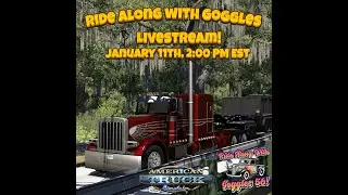 Ride Along with Goggles Livestream! January 10th, 2:00 PM EST