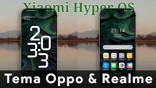 Lockscreen Megazine vol 6 | Tema Oppo dan Realme