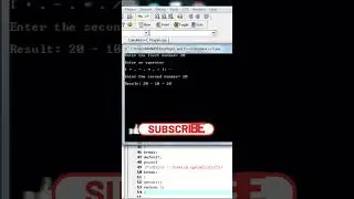 Learn to Make Calculator Using C Programming Language #shorts #shortvideo #youtubeshorts #viral