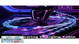 3 In 1 USB LED Flowing Light Fast Charging Cable Compatible With IPhone