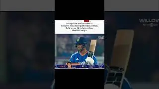 Accept it or not but when it Come to consistent performance then Believe me He is better than Hardik