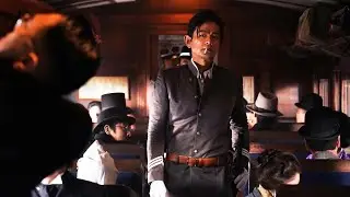 Saito Meets Enishi Train Scene | HD | Rurouni Kenshin The Final
