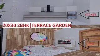 20X30 FEET HOUSE DESIGN|600 SQFT|2BHK|TERRACE GARDEN||65 GAJ|20*30 GHAR KA NAKSHA|20 BY 30 FEET