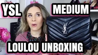 Saint Laurent Loulou Medium Shoulder bag UNBOXING