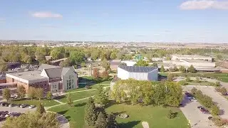 Drone Footage; Prairie at Dordt University