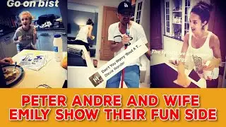 Peter Andre and wife Emily show their fun side
