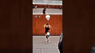 Gained And Lost Aura! #dodgeball #highlights #shorts - 653
