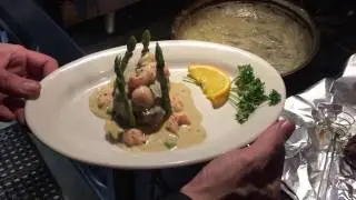 Filet Langostino at the strip Steakhouse and Saloon