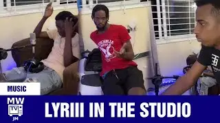 Lyriii in the Studio with Chuck Starr