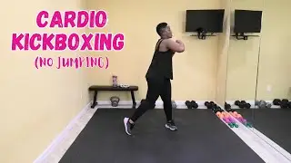 Kick, Punch, Burn Calories | 20 Min Tabata Kickboxing (No Jumping!)