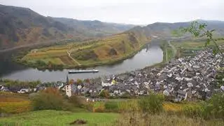Moselle River near Bremm, Germany