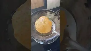 Poori recipe | How to make soft & puffy poori at home | Puri recipe #recipe #shorts