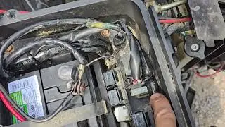 Yamaha Rhino 660 starting problem fixed!!! ( Clicking/Melting tiny black wire and green connection )