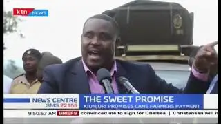 Agriculture CS Kiunjuri, promises cane farmers payment