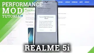 How to Enable/Disable High Performance Mode in Realme 5i &ndash; Access Battery Settings