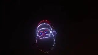 200 drones dans le ciel de Valentigney (25700)