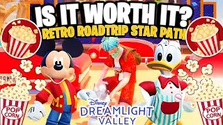 ВСЕ награды Retro Roadtrip (включая БОНУСНЫЙ уровень!) [Обзор Star Path] | Dreamlight Valley