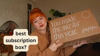 FabFitFun Winter 2024 Unboxing | My First Box!