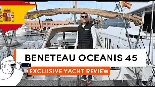 BENETEAU Oceanis 45 &mdash; Привлекательная, продуманная круизная яхта! ЭКСКЛЮЗИВНЫЙ ОБЗОР ЯХТЫ