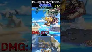 【GBVSR】Meg: Low cost 8370 damage combo