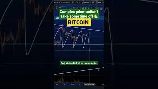 Complex price-action? Take some time off☀️ #bitcoin #elliottwaves #btc #daytrading #crypto