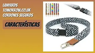 RESE&Ntilde;A (2026) : Lanyards Tomorrow.co.uk Cordones Seguros Pack 50. DETALLES