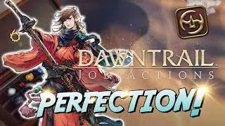 FFXIV Dawntrail Job Action Trailer REACTION - Samurai