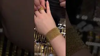 Arabic Gold Jewellery | Latest Gold Bracelet Designs 2025 | Elegant & Luxury Arabic Style