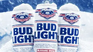 Bud Light unveils limited-edition 'Blizzard Brew' made with snow from Highmark Stadium