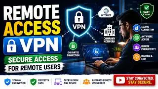 Remote Access VPN Explained: Secure Remote Connections Anytime, Anywhere with Strong Encryption