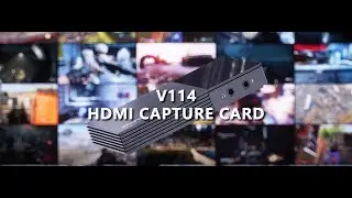 Live Streaming XFANIC Audio Video USB C HDMI Capture Card - HDMI 2.0 4K@60Hz Loop-out 1080P Output