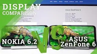 Display Comparison NOKIA 6.2 vs ASUS ZenFone 6 | Display Test
