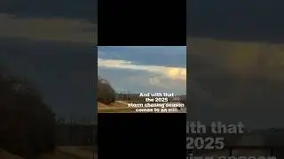 2025 Storm chasing highlights #stormchasing #weather #tornado