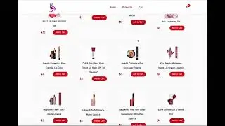 Beautify - Online Accessible beauty product App