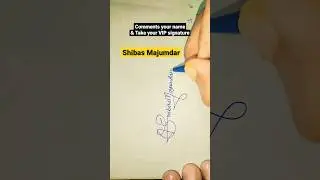 VIP signature of S letter ✍️ || #shorts #vip #signature #sletter