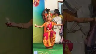 Bharatha Natyam at MP B.B Patil Birthday Celebrations #mounasrimallik #mounasri #bbpatil #tollywood
