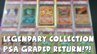 PSA GEM MINT 10s! LEGENDARY COLLECTION CHARIZARD?! Vintage Lot! | PSA GRADED POKEMON CARD RETURNS #4