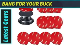Best Adhesive Pads for PopSockets and More! APPS2Car 3M VHB Review